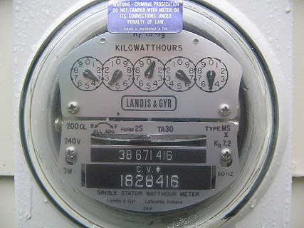 analog electricity meter 